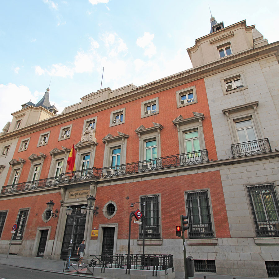 Instalación de detección contra incendios y actuaciones en instalación eléctrica para la sede del Ministerio de Justicia en Madrid